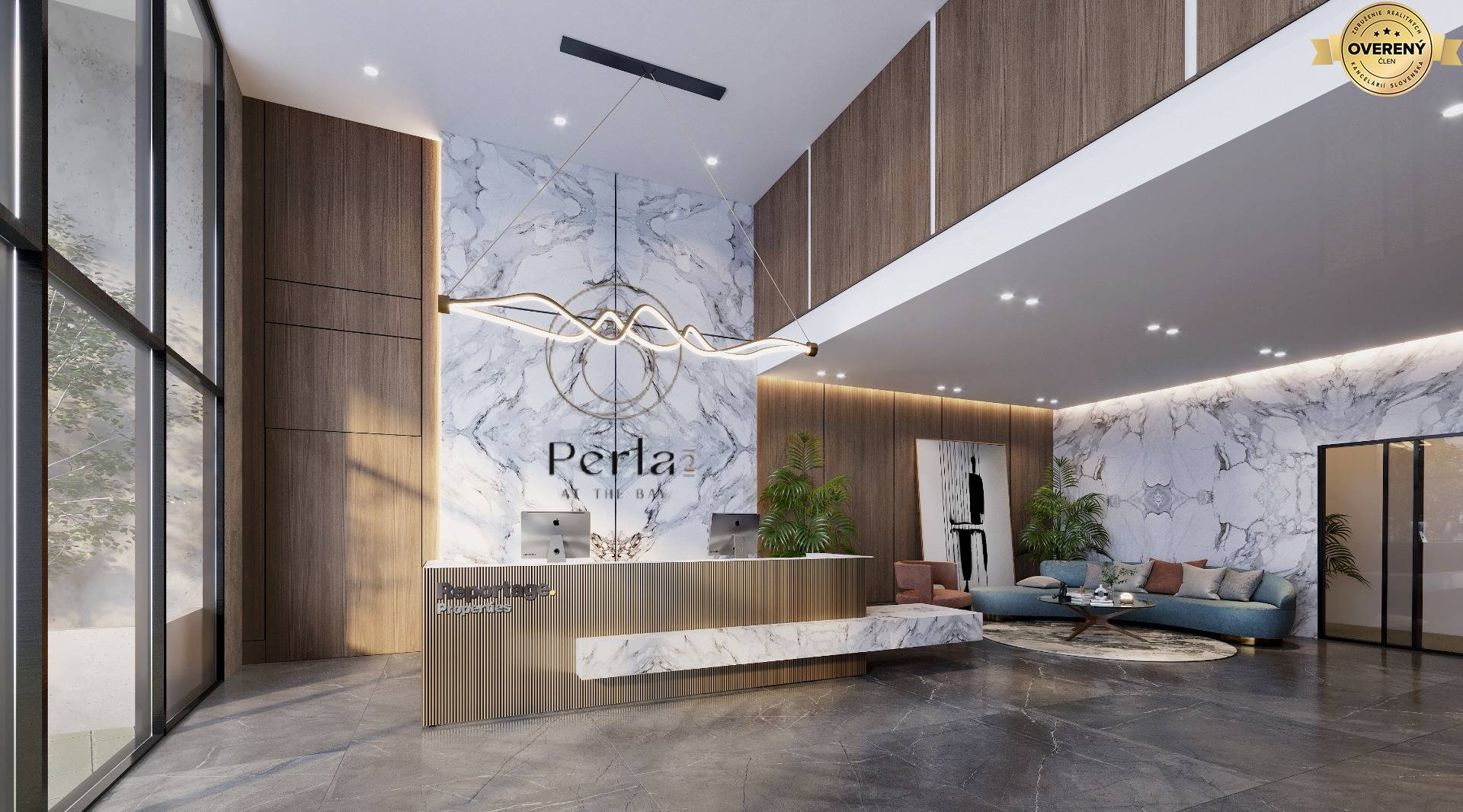 Perla II: Luxuriously furnished 5-bedroom duplex situated in Abu Dhabi