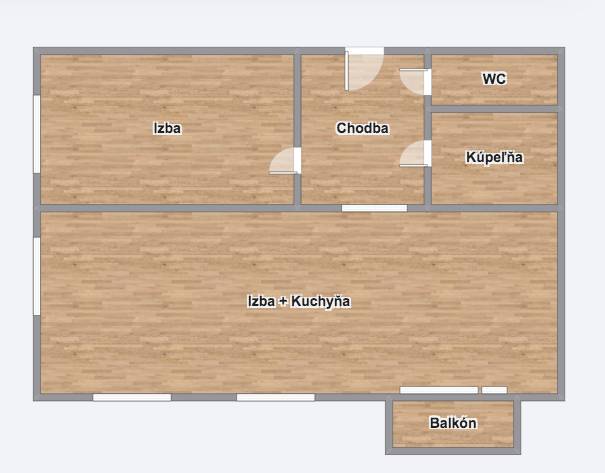 One bedroom apartment, Kazanská, Sale, Bratislava - Podunajské Biskupi