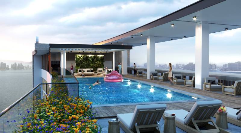 Perla II: Luxuriously furnished 4-bedroom duplex situated in Abu Dhabi