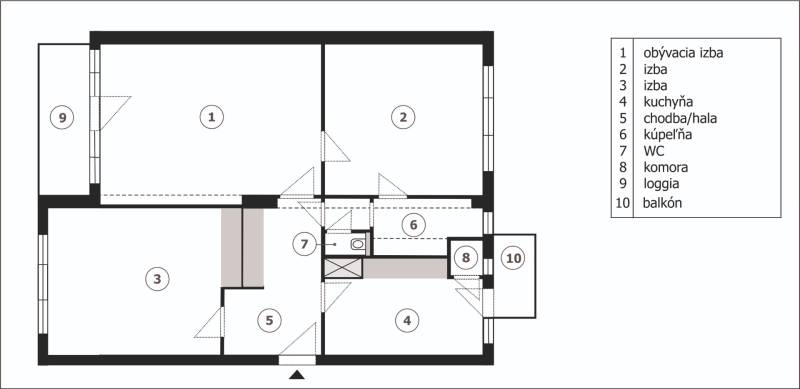 Sale Two bedroom apartment, Two bedroom apartment, Blumentálska, Brati