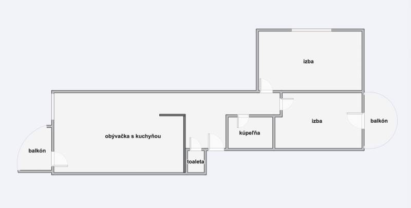 Sale Two bedroom apartment, Two bedroom apartment, Arménska, Bratislav