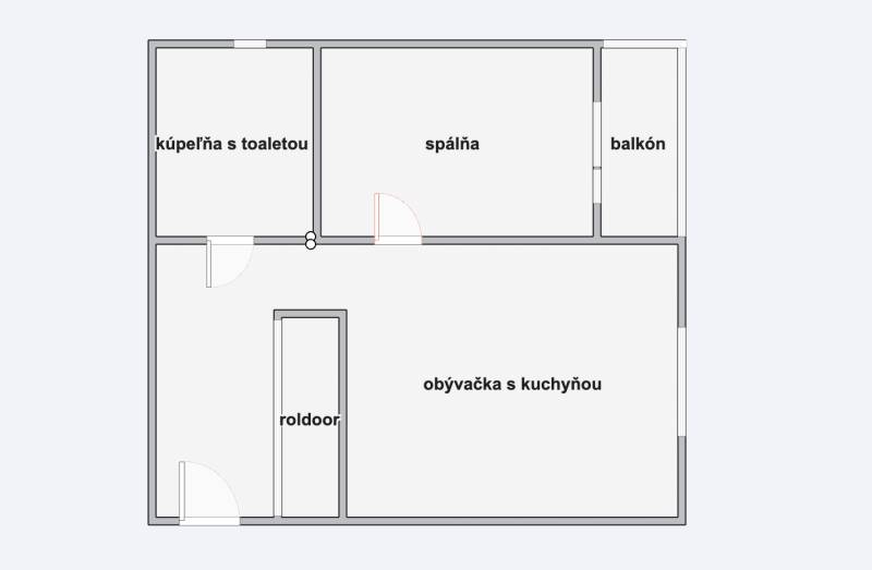 Sale One bedroom apartment, One bedroom apartment, Hlbinná, Bratislava