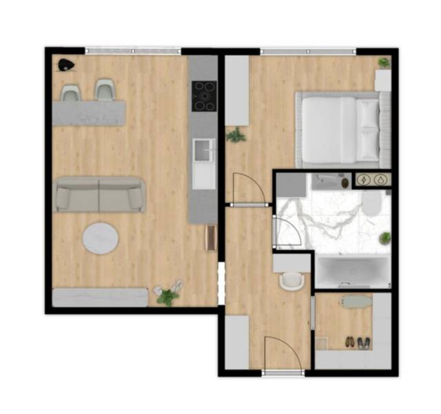 Sale One bedroom apartment, One bedroom apartment, Čiližská, Bratislav