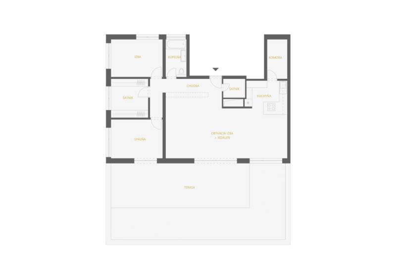 Spacious 4-Room Apartment with Terrace in Prestigious Koliba