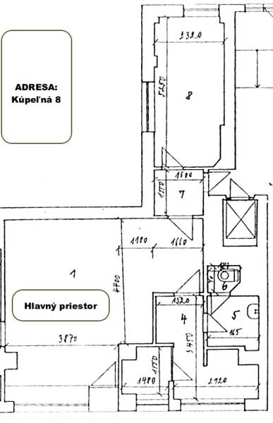 Rent Commercial premises, Commercial premises, Kúpeľná, Bratislava - S