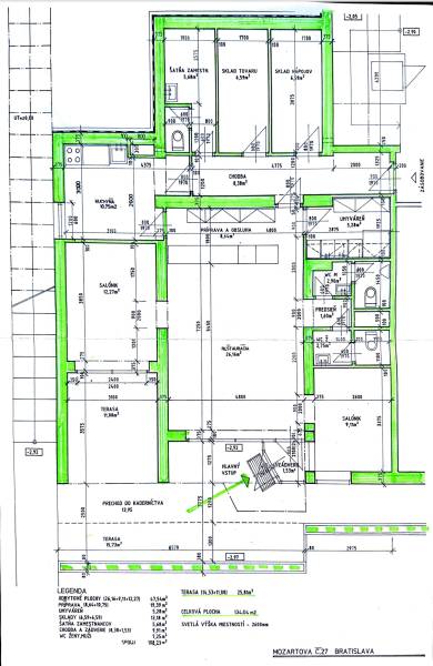 Sale Commercial premises, Commercial premises, Mozartova, Bratislava -