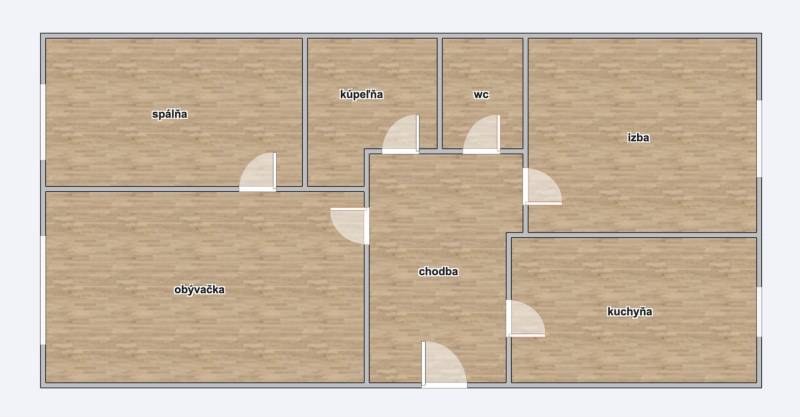 Sale Two bedroom apartment, Two bedroom apartment, Heydukova, Bratisla
