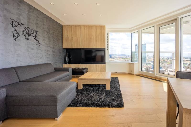 Modern 3-Room Apartment with Stunning Danube Views in Bratislava