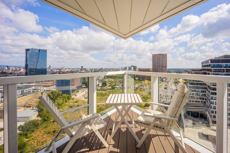 Modern 3-Room Apartment with Stunning Danube Views in Bratislava