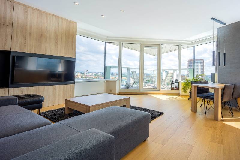 Modern 3-Room Apartment with Stunning Danube Views in Bratislava