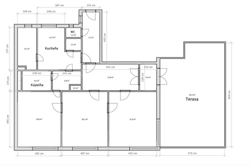 Sale Three bedroom apartment, Three bedroom apartment, Gorkého, Bratis