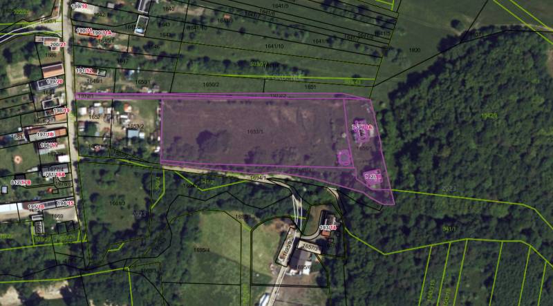 Sale Land – for living, Land – for living, Čereňany - Fančová, Prievid