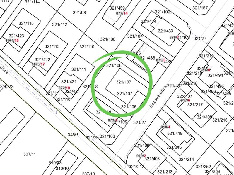 Sale Land – for living, Land – for living, Bazová, Galanta, Slovakia