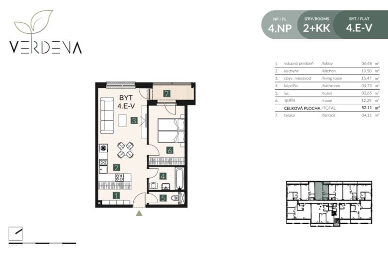Rent One bedroom apartment, One bedroom apartment, Vrbenského, Bratisl