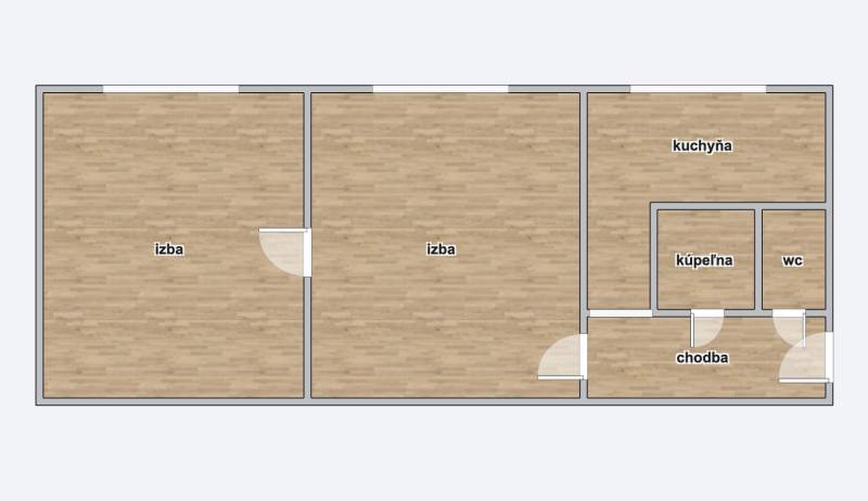 Sale One bedroom apartment, One bedroom apartment, Estónska, Bratislav