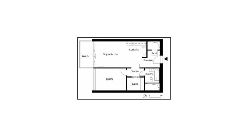 Rent One bedroom apartment, One bedroom apartment, Ružová dolina, Brat