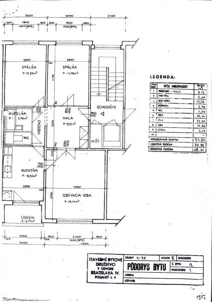 Sale Two bedroom apartment, Two bedroom apartment, Eisnerova, Bratisla