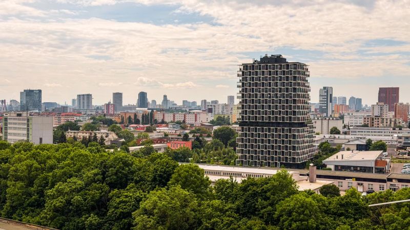 Sunny 3-Room Apartment with City Views in Bratislava