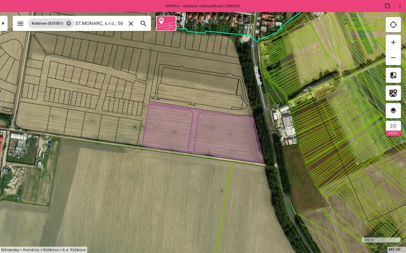 Sale Land plots - commercial, Land plots - commercial, Orechová, Komár
