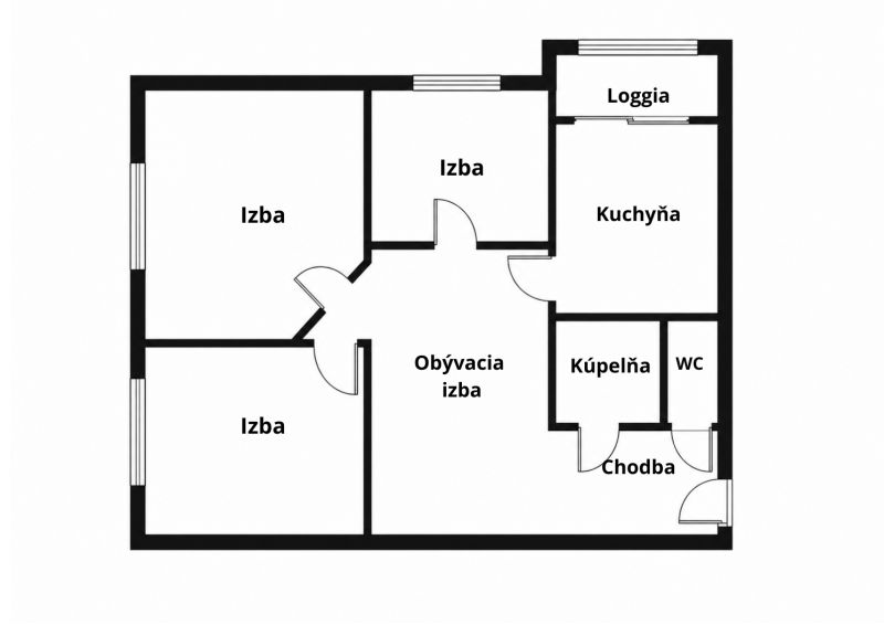 Sale Two bedroom apartment, Two bedroom apartment, Rovniankova, Bratis
