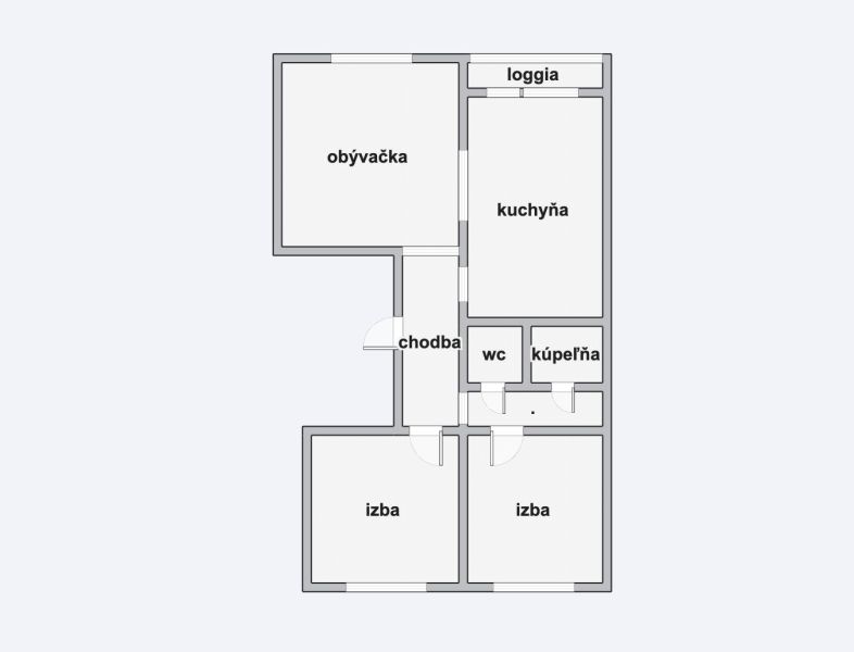 Sale Two bedroom apartment, Two bedroom apartment, Hradištná, Bratisla