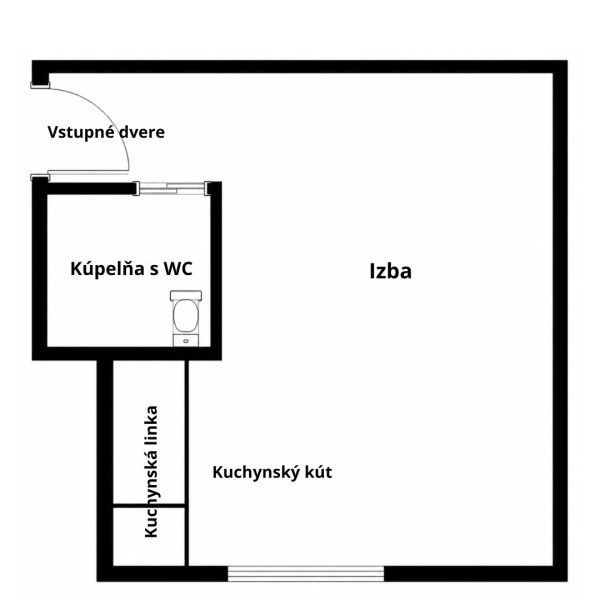Sale Single studio, Single studio, Herlianska, Bratislava - Ružinov, S