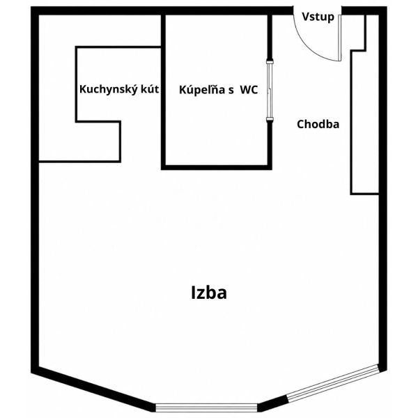Sale Studio, Studio, Veternicová, Bratislava - Karlova Ves, Slovakia