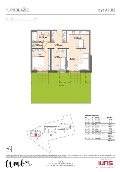 Sale Two bedroom apartment, Two bedroom apartment, Bystrická, Bratisla