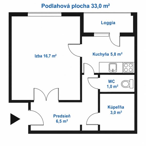 Sale Studio, Studio, Hany Meličkovej, Bratislava - Karlova Ves, Slovak