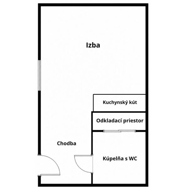 Sale Studio, Studio, Námestie 1.mája, Bratislava - Staré Mesto, Slovak