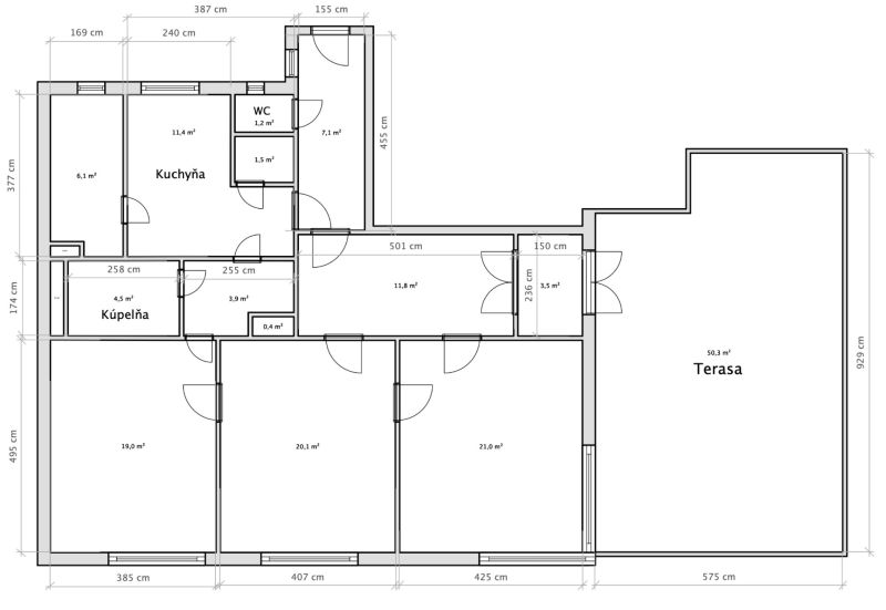 Sale Three bedroom apartment, Three bedroom apartment, Gorkého, Bratis
